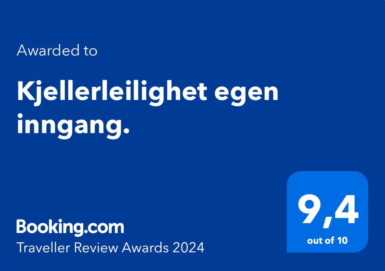 Kjellerleilighet Egen Inngang. Stange المظهر الخارجي الصورة